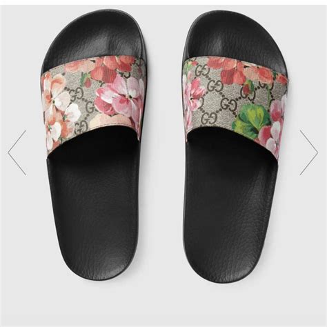 love gucci slides|gucci slides women size 36.